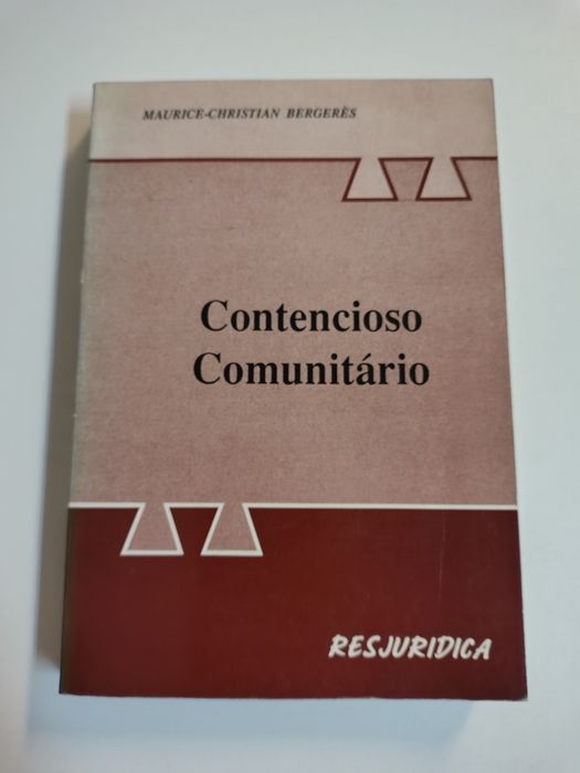 Contencioso Comunitário, de Maurice-Christian Bergerès