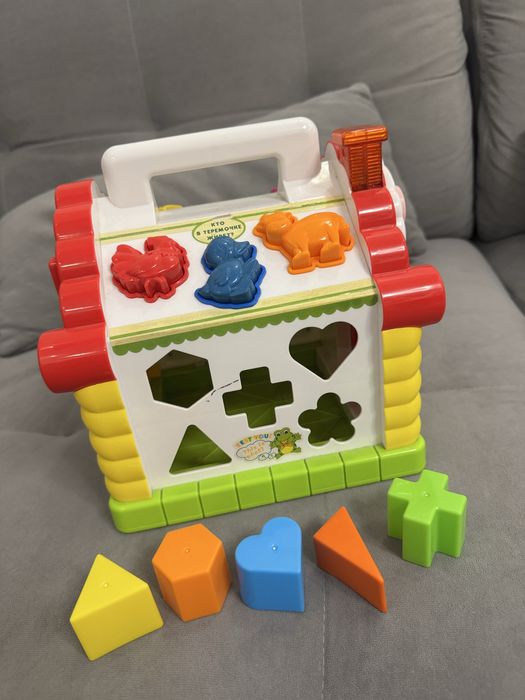 Гра-сортер LimoToy розвиваюча Теремок