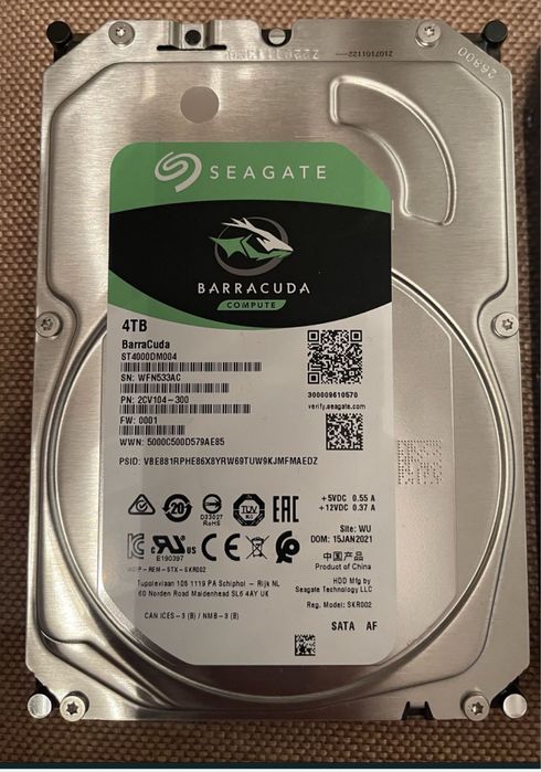 seagate barracuda 4tb - купить комплектующие для ПК - Цена на OLX.ua