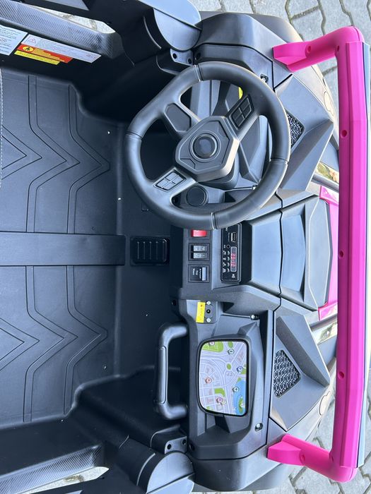 Auto Na Akumulator A032 EVA Różowe 4 x 200 Watt 2 - osobowe