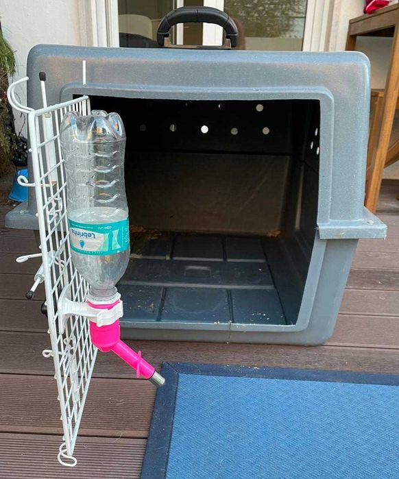 Caixa de Transporte de Cão Médio / Grande Usada 1 vez