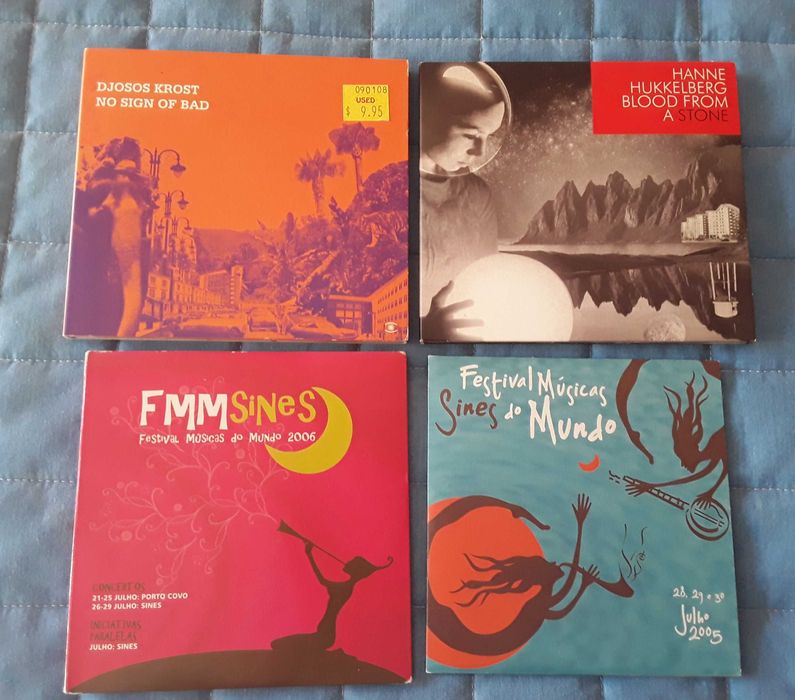 3 cd's originais , Brigada Victor Jara, Djosos Krost...