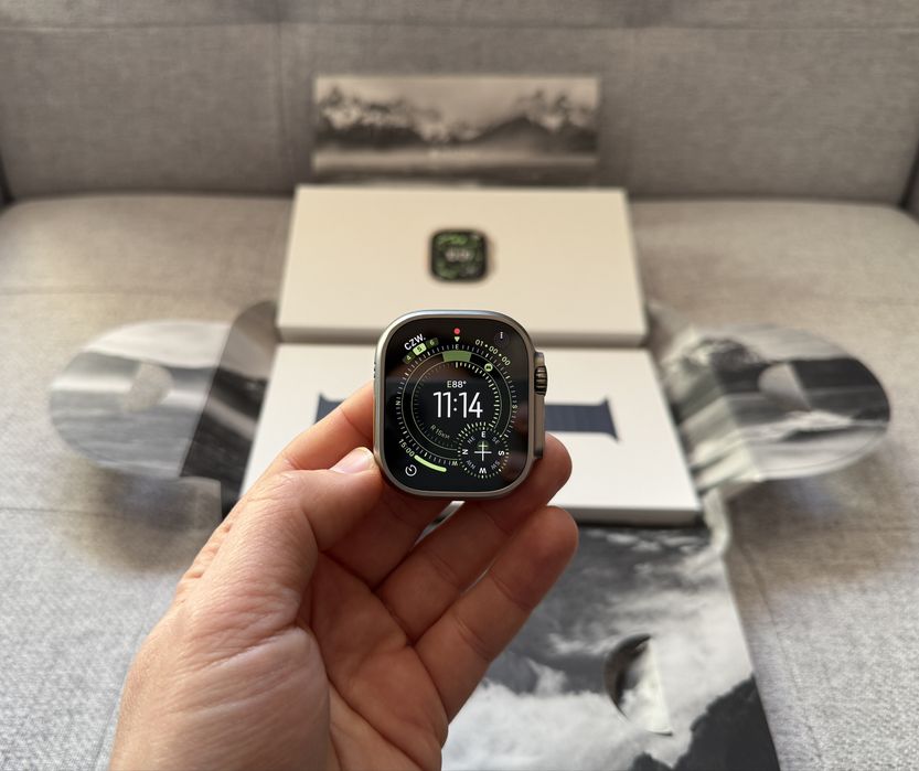  Apple Watch Ultra 3 Natural Titanium 49mm Cellular (LTE + GPS) I Gwarancja I 100%