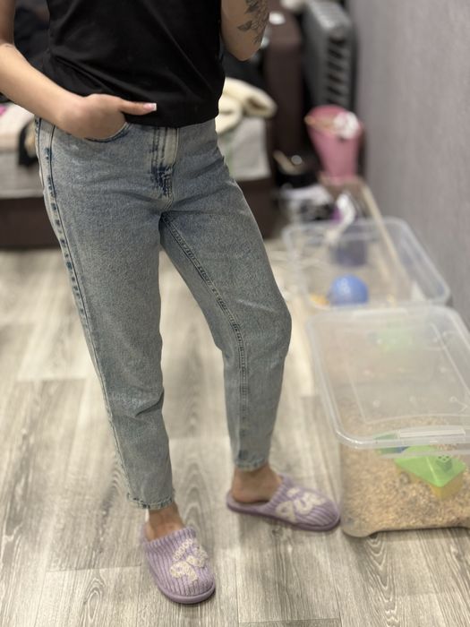 Джинси МОМ.