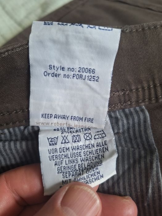 Męskie spodnie trekkingowe Roberto Jeans W 33 L30, do lasu, na ryby ,