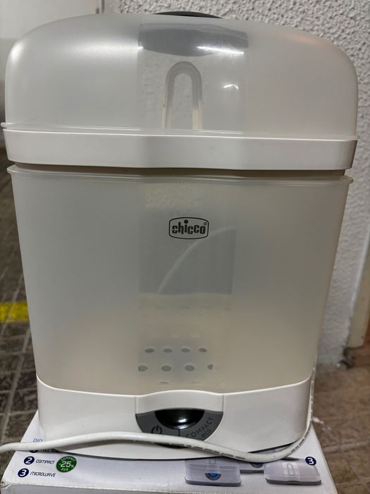 Chicco esterilizador elétrico a vapor 3 em 1