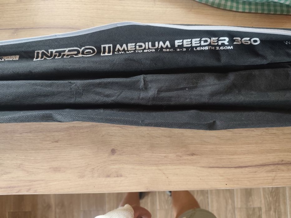 Wędka Mikado Intro II Medium Feeder 3.60m / do 80g – Zestaw + Tuba!