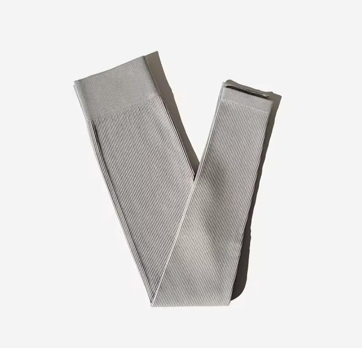 Лосини легінси спортивні в рубчик