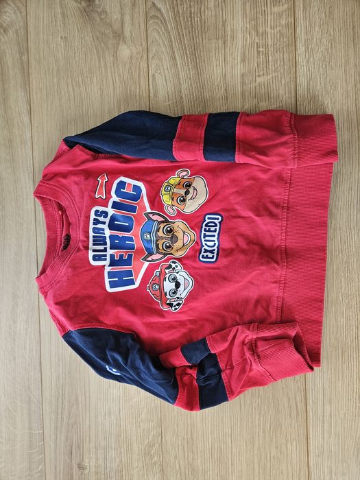 Dwa sweterki psi patrol 104 110