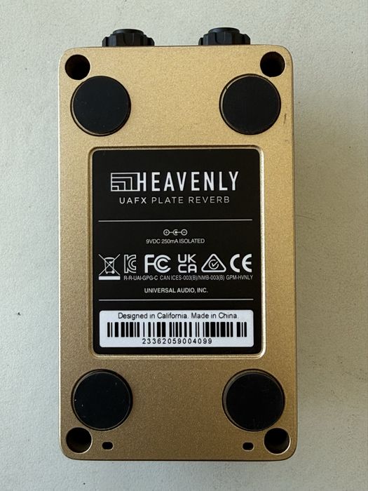 Pedal Universal Audio Reverb Heavenly