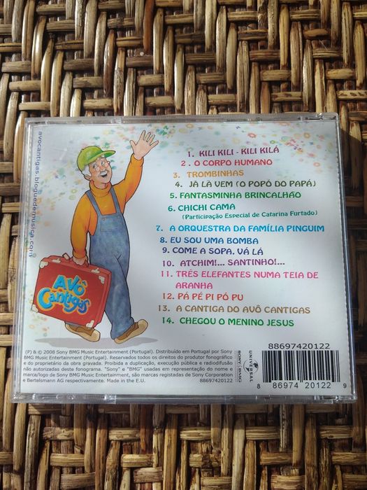 CD A Magia do Avô Cantigas