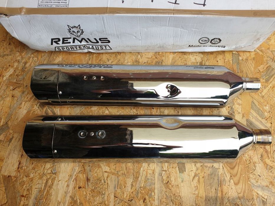 remus wydech tłumiki harley davidson touring road king electra street