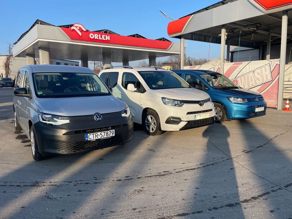 Volkswagen Caddy 2.0 TDI DSG 6-Osób Maxi Przewóz osób niepełnosprawnych dotacja Pefron