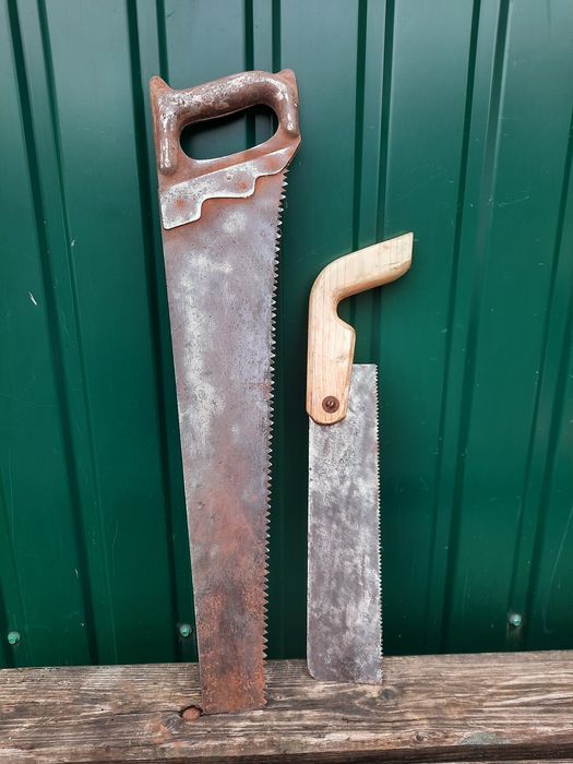 Пилки ручні (ножовки) по дереву (метал радянських часів),