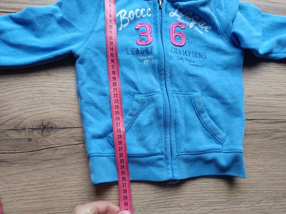 Bluza na zamek dla dziewczynki