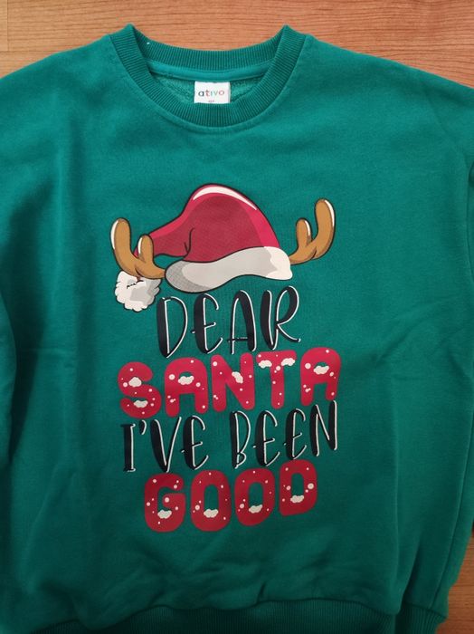 Camisola menina para o natal da Ativo