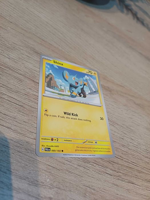 Carta Pokémon Shinx #69 - Pokemon Paldea Evolved