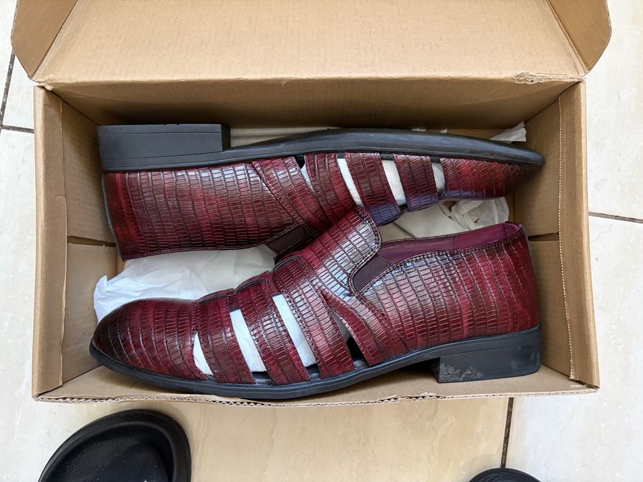 Buty pantofel letnie