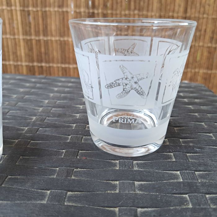 Szklanki do napojów drinków Cafe Prima 8 sztuk NOWE Bardzo ładne