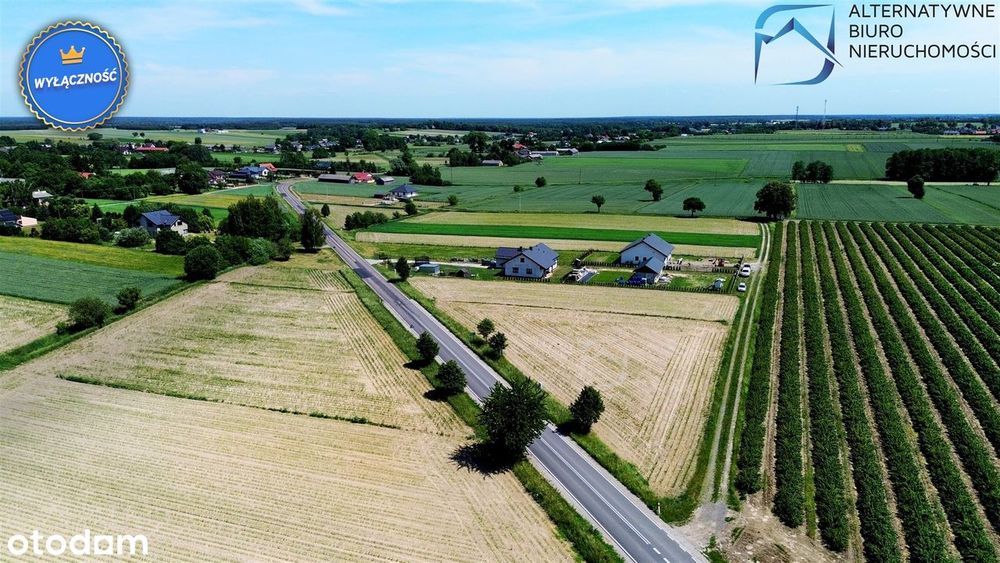 Działka budowlana - Krasienin - Widok 2