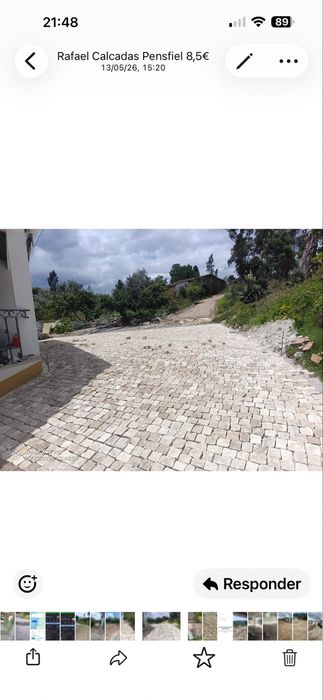 Calcada e pave e muros