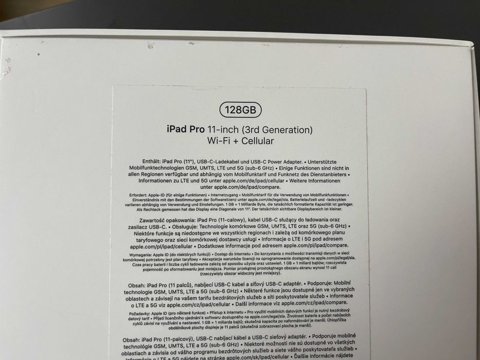 iPad Pro M1 128GB 5G