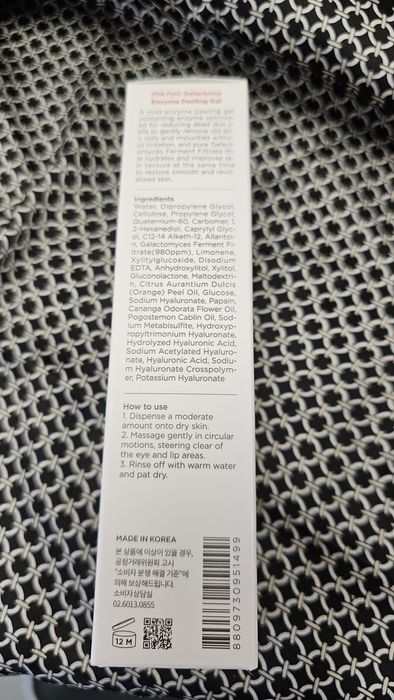 Ma:nyo  enzymatyczny peeling