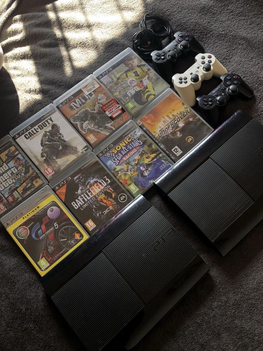 Ps’s 3 + jogos e comandos