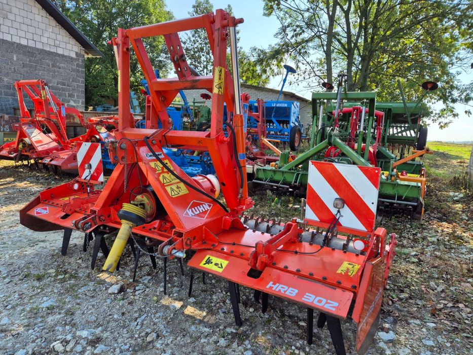 Agregat aktywny KUHN Hrb 302 3m Maxi Packer! Zęby 35cm