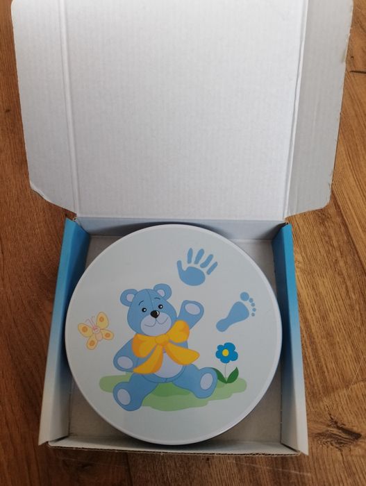 Odcisk bobasa chłopiec