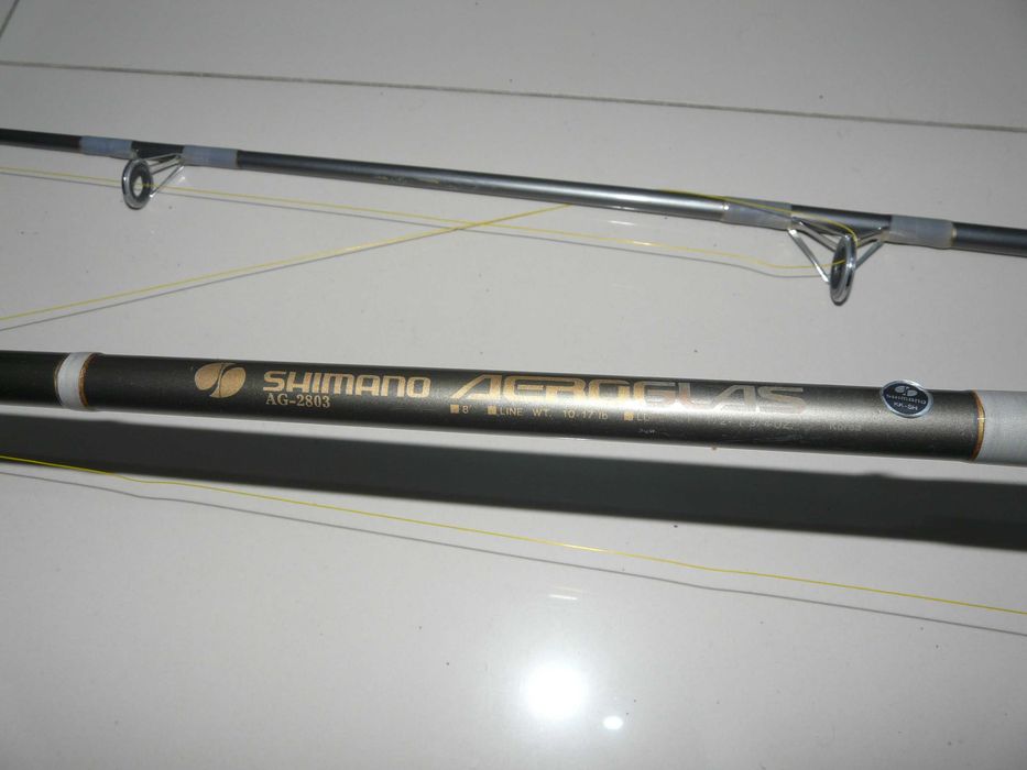 Wędka Shimano AG-2803 AEROGLAS 8' 247cm Kołowrotek Master 305RD
