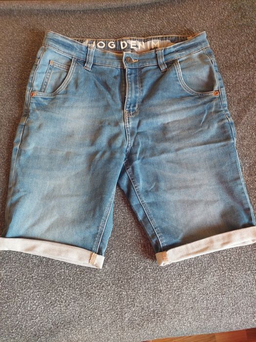 Spodenki Jog Denim  chłopięce rozmiar 158