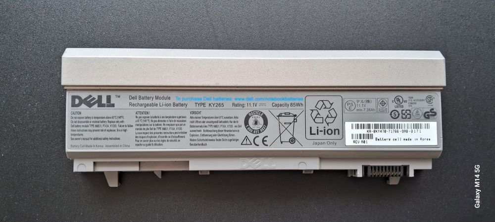 Акумулятор ноутбука Dell T54FJ, ремонт, перепаковка, відновлення.