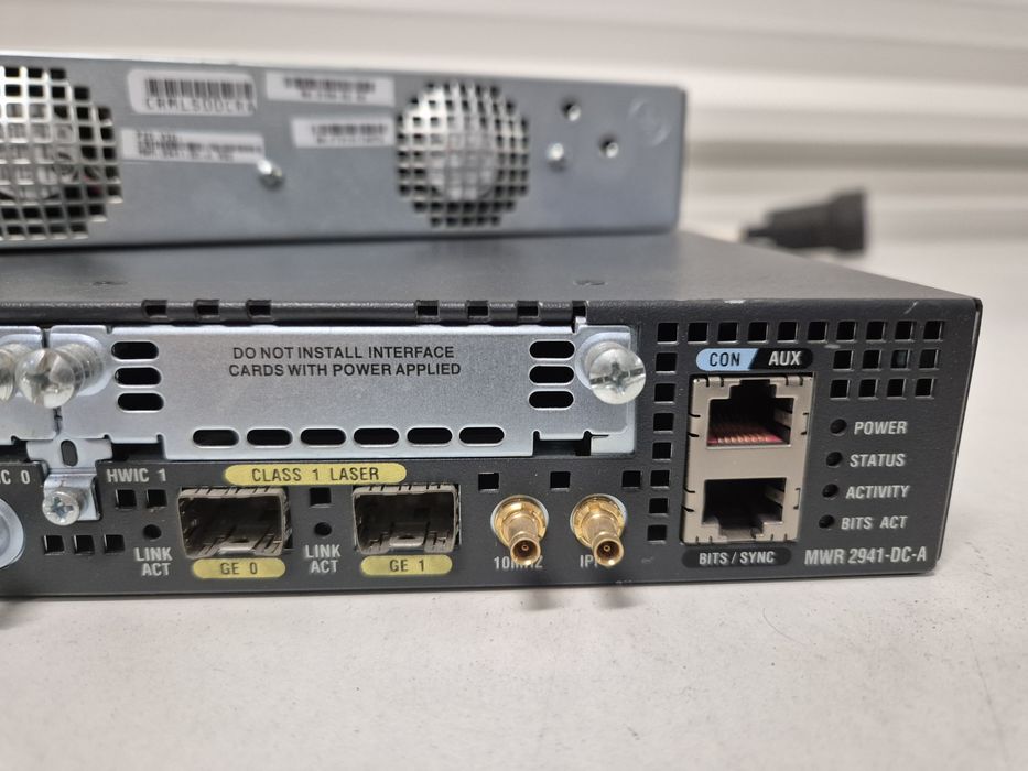 Cisco MWR-2941-DC
MWR 2941-DC Mobile Wireless Router