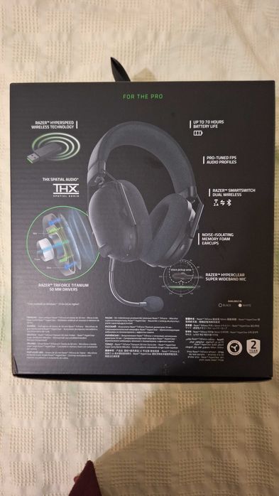 Razer Blackshark v2 pro 2023 - Praticamente Novo