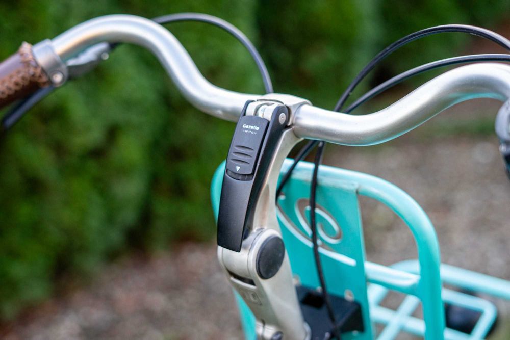 Vogue Elite rower miejski błękitny gazelle