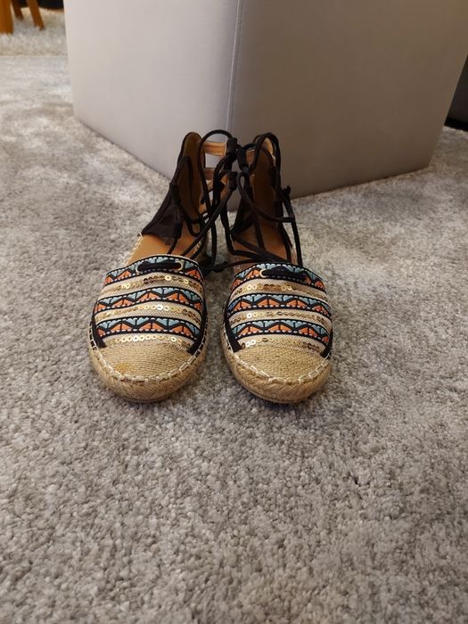 Suede Espadrilles