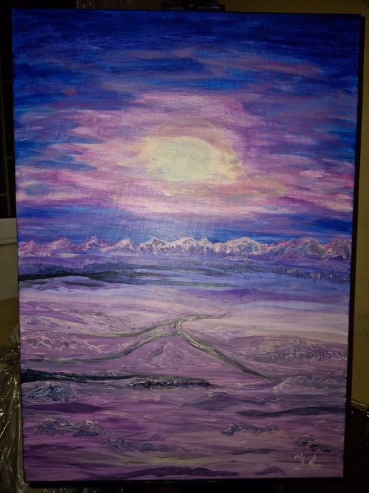 Pintura, Tela 50 x 70, Acrílico. Painting, Canvas 50 x 70, Acrylic.