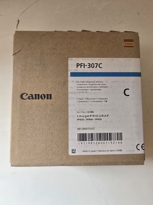 Canon PFI-307C Consumíveis
