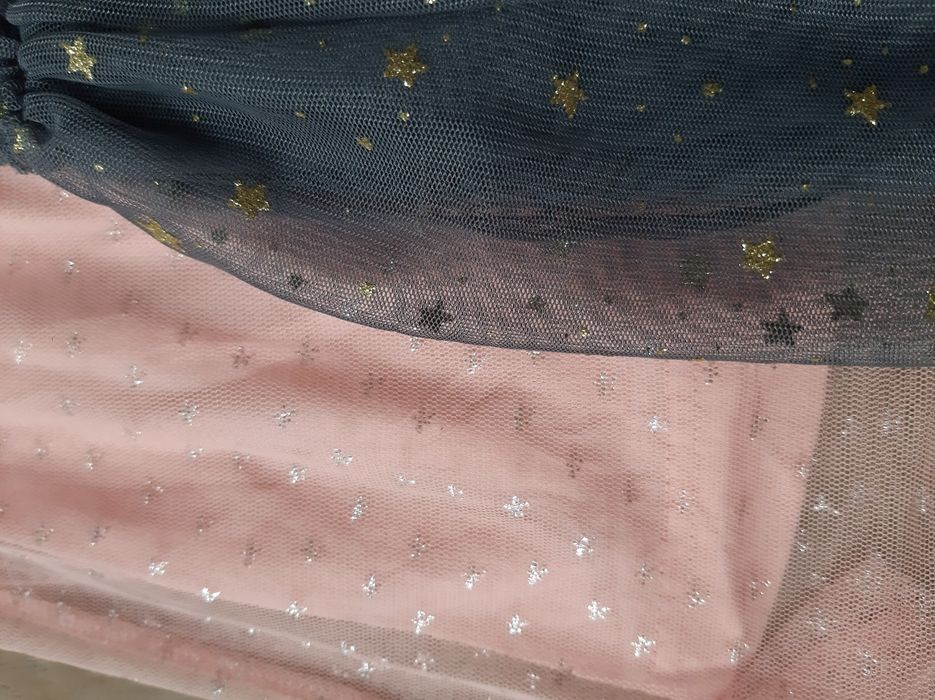 Śliczne sukienki z tiulem rozm.92 na bal, do przedszkola