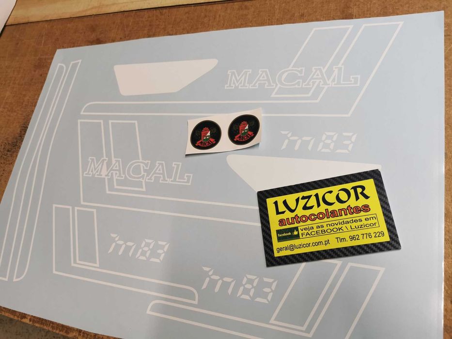 Autocolantes macal m83 m80 m70 tr50