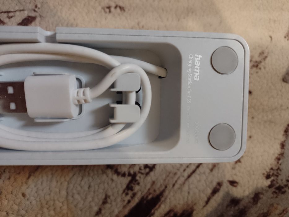 Зарядний Пристрій Дротовий Hama PlayStation 5 Grey