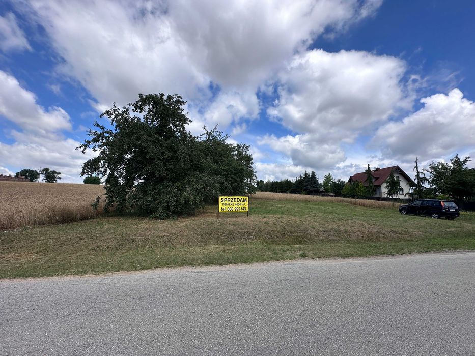 Działka budowlana 4033 m² z MPZP – Godaszewice, 2,5 km od S8