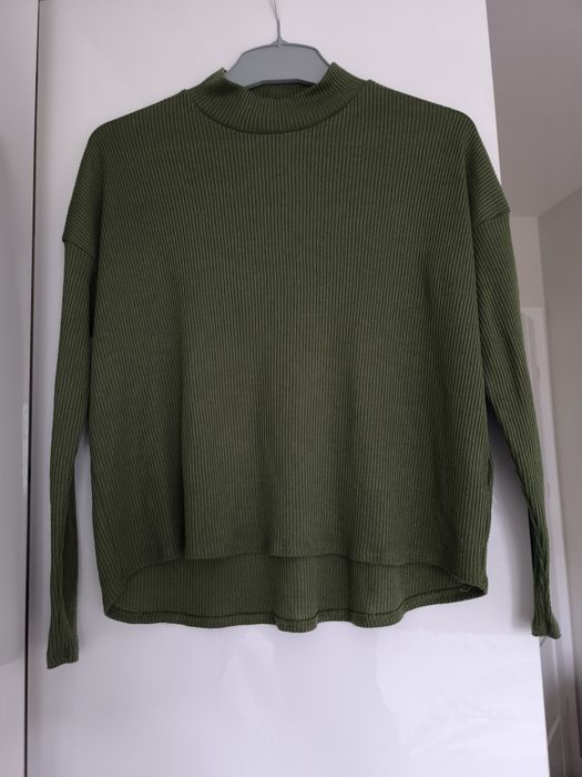Sweter butelkowa zieleń H&M
