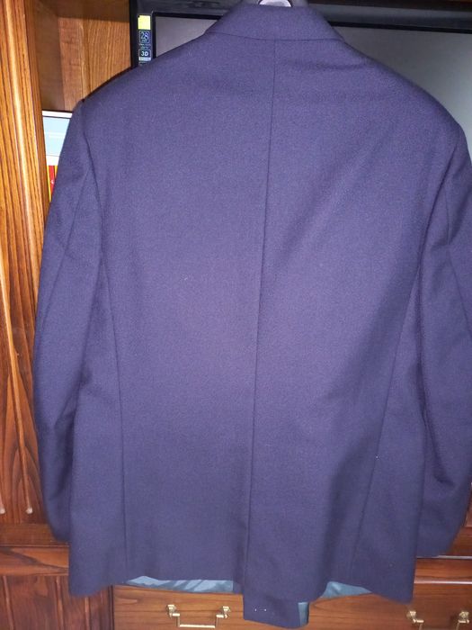 Blazer de homem azul escuro