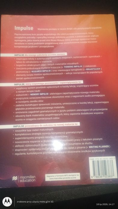 Impulse 2 student book A2+/B1