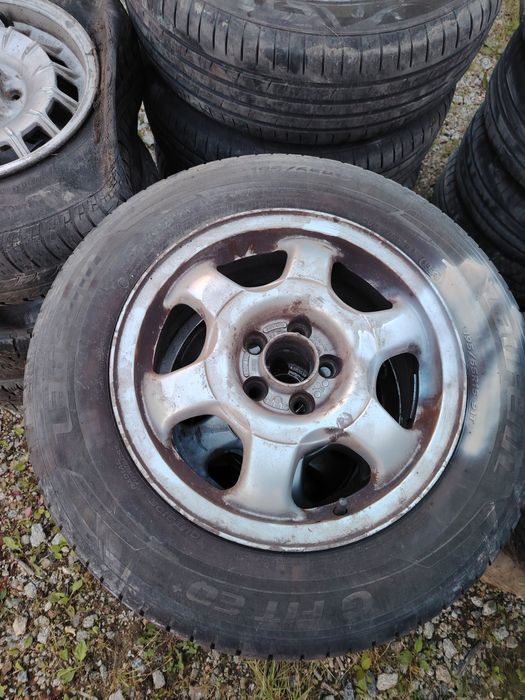 Alufelgi z oponami 14" 15" 16" Alu złom 5x100 5x112