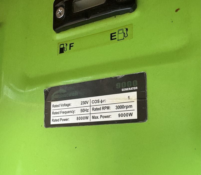 Продаж генератора barracuda 9000 квт бензин