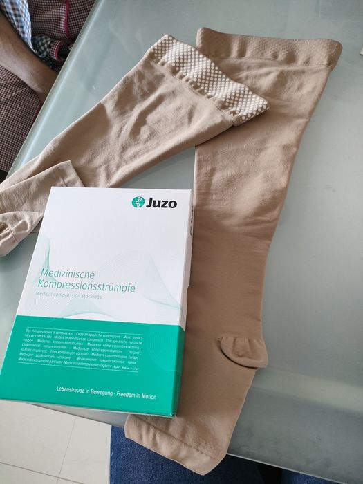 Meias elásticas de descanso