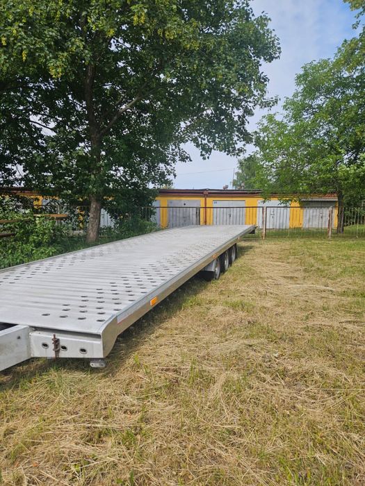 Wynajem Przyczepy dlugość 8.3m